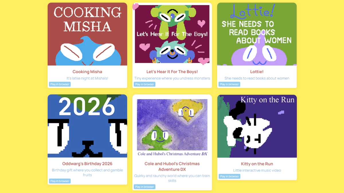 Hubol actively released six games already in 2026